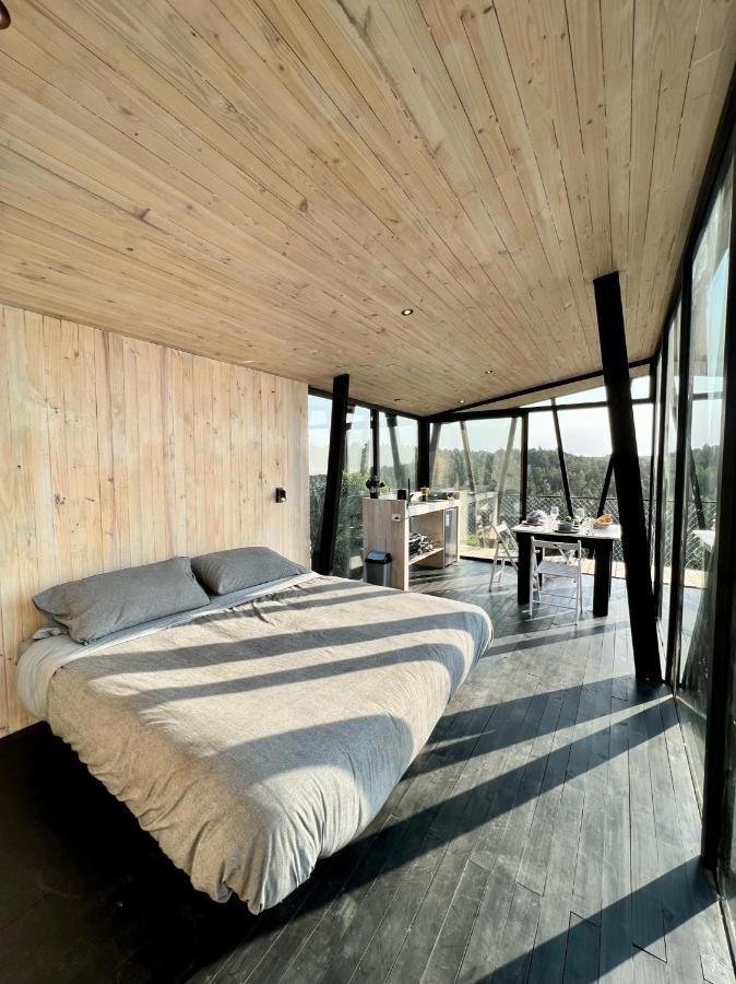 Casa Bosque Olas De Buchupureo Cobquecura Bagian luar foto
